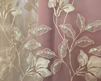 Vintage Mauve Formal Gown and Matching Satin Heels