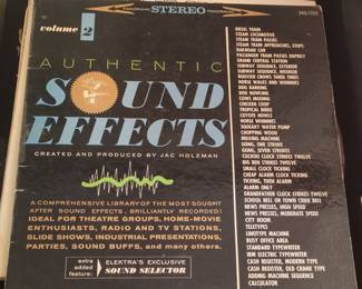 Authentic Sound Effects Volume 2 (Elektra EKS-7252)