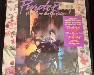 Prince and the Revolution - Purple Rain Vinyl LP (1984 Original Pressing with Hype Sticker and Poster)