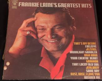Frankie Laine's Greatest Hits Vinyl LP (Columbia CS 8636)
