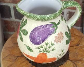 Hausenware Garden Vegetable Pitcher