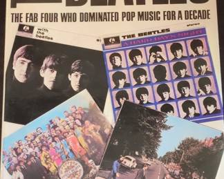 The Beatles: The Fab Four Who Dominated Pop Music For A Decade (1983 Treasure Press Hardcover)