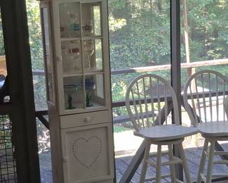 Vintage Wrought Iron Patio Dining Set
