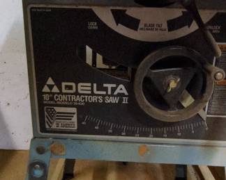 Delta 10-inch Contractor's Saw II (Model 36-630)