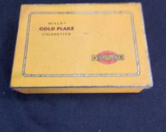 Vintage W.D. & H.O. Wills Gold Flake Honey Dew Cigarette Tin