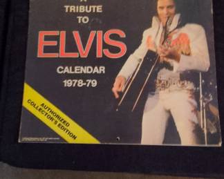 Elvis Presley 1978-79 Tribute Calendar