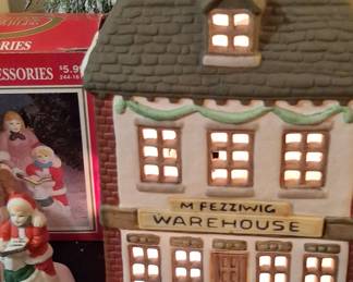 Department 56 Dickens' Village Series Mr. Fezziwig's Warehouse #6500-5