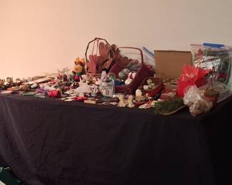 Assorted Vintage Christmas Decoration Collection