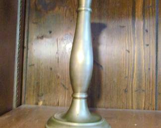 Vintage Brass Candlestick Pair