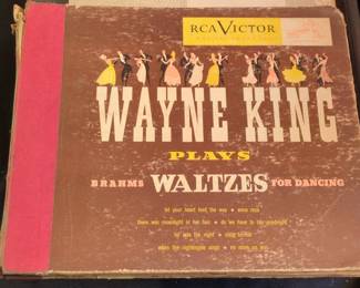 Wayne King Plays Brahms Waltzes for Dancing RCA Victor Musical Smart Set