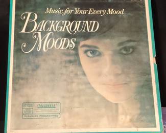 Reader's Digest Background Moods Music For Your Every Mood 10 LP Vinyl Box Set