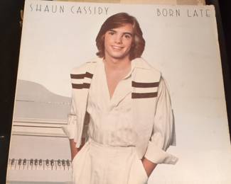 Shaun Cassidy - Born Late Vinyl LP (Warner Bros. Records BSK 3126)