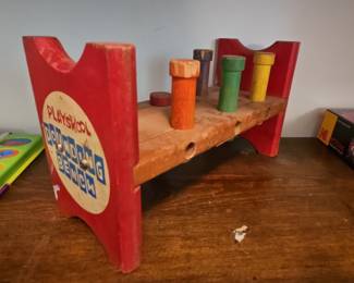 Vintage Playskool Cobbler's Bench