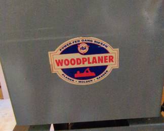 RBI Woodplaner Power-Fed Planer/Molder/Gang Ripsaw