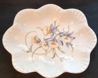 Aynsley 'Just Orchids' Bone China Dish and Server Set