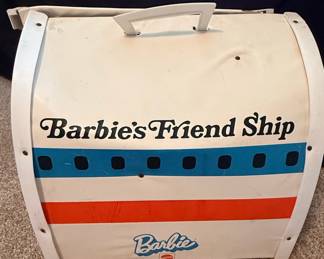 Mattel Barbie's Friend Ship Airplane Case