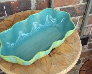 Gail Pittman Provence Hand-Painted Ceramic Serving Bowl