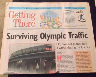 Atlanta Journal-Constitution June 28, 1996 Olympic Special Section