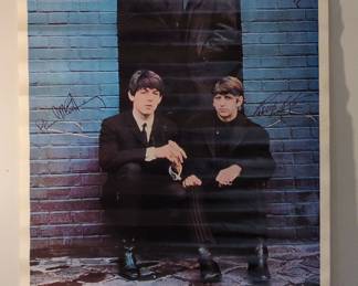 1964 The Beatles London Palladium Royal Command Performance Poster