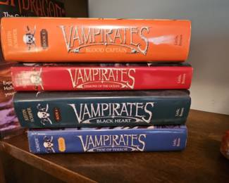 Vampirates Series by Justin Somper (4-Book Lot - Books 1-4)