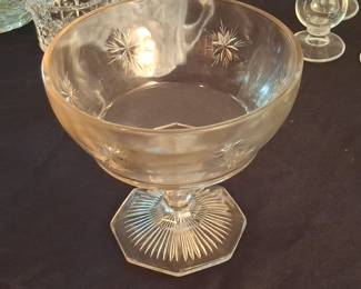 Fostoria Starburst Low Sherbet Glasses