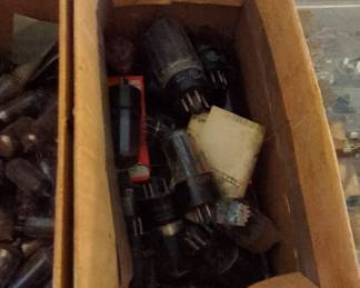 Collection of Vintage Vacuum Tubes