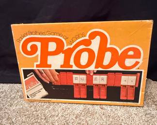 Parker Brothers Probe "Game of Words" Board Game