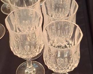Cristal D'Arques-Durand Longchamp Cordial Glasses