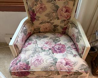 Vintage Floral Chintz Armchair