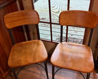 Vintage School Chairs