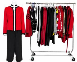 Luxury Designer Red, Black & White Fashion Collection – Jason Wu, Akris, St. John, Carlisle, Talbots & More