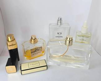 Luxury Designer Perfume Collection – Chanel No. 5, Jean Patou JOY & More Vintage Fragrances
