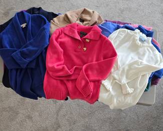 Designer Cashmere & Sweater Collection – Ralph Lauren, Talbots, Per Se & Bloomingdale’s
