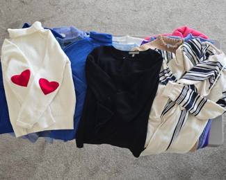 Vintage & Modern Designer Sweater Collection – Vineyard Vines, Neiman Marcus, Talbots, Per Se, Pure Cashmere, Leon Levi