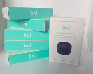 Bril UV Toothbrush Sanitizer Collection – Multiple Boxed Oral Care Devices