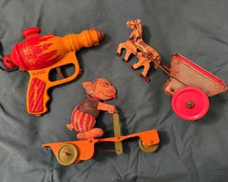 Tin Toys. Plastic Space Gun