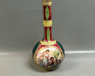 Lot 2: Austrian Porcelain Vase Beehive Mark