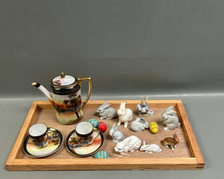 Lot 34: Misc Porcelain 