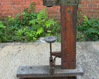 Lot 21: Antique Wine Bottle Corker 