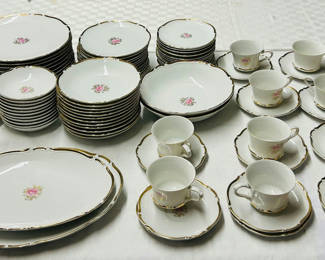 Lot 13: Empress Fine China Set 
