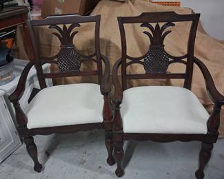 Terrific Pair Pineapple Chairs!