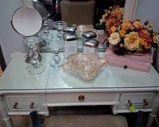 Vintage Lacquered Desk