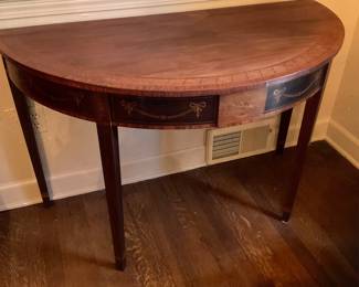 Pair of Demilune Tables