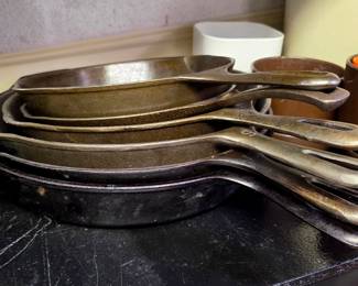 Vintage Cast iron Skillets