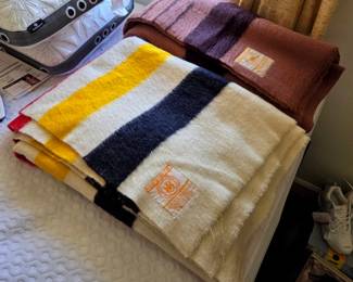 Vintage Hudson Bay 4 point Blankets