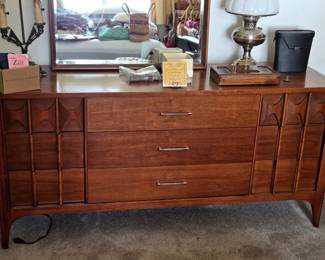 Nice MCM Kent Coffey Perspecta long chest with Mirror