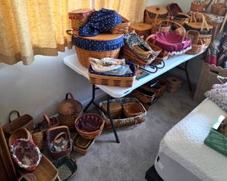 Lots of Longaberger Baskets!