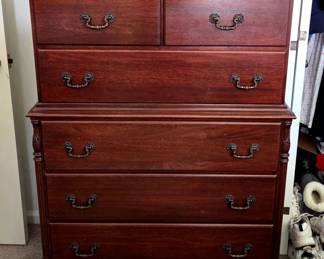 Vintage Mahagony Chest with Ball & Claw Feet, Grand Rapids Mich