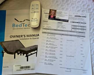 New Never used Bed Tech from 2024 with Sterns & Foster Estate Collection Mattress