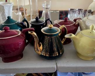 Vintage Hall teapots